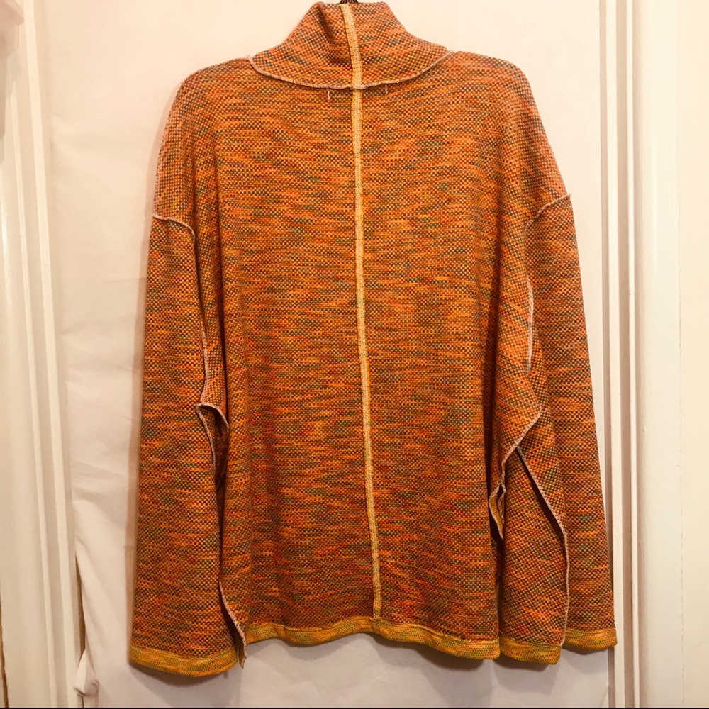 Free People Sunny Days Texture Turtleneck Sweater - Picture 13 of 16